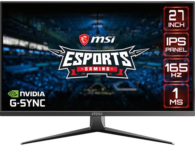 msi optix mag2732 27 ips fhd gaming monitor black