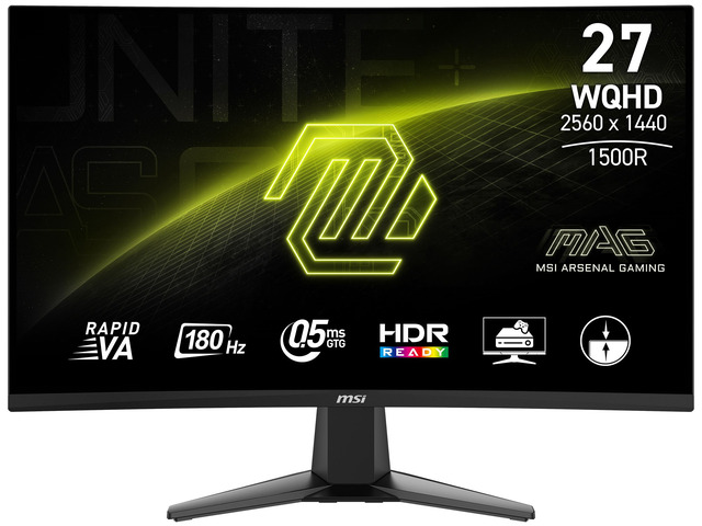 NeweggBusiness - MSI 27 inch QHD 2K 1440P 180Hz with AMD FreeSync