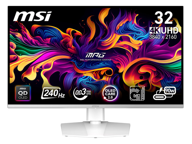 NeweggBusiness - MSI 32 inch UHD 4K 240Hz AMD FreeSync Premium Pro