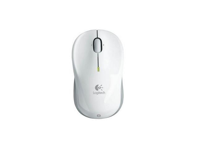 Logitech Cordless Laser Mouse for Bluetooth V470 (910-000692) White Bluetooth Wireless Laser Mouse