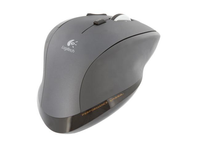 Logitech MX 1100 Black 24 GHz Cordless Laser Mouse