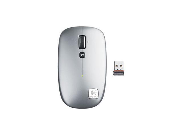 Logitech V550 Nano Gray 24 GHz Cordless Laser Mouse for Notebooks