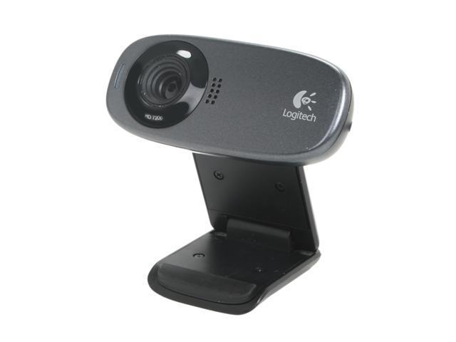 bue af midlertidig NeweggBusiness - Logitech C310 HD Webcam, HD 720p/30fps, Widescreen HD  Video Calling, HD Light Correction, Noise-Reducing Mic, For Skype,  FaceTime, Hangouts, WebEx, PC/Mac/Laptop/Macbook/Tablet - Black