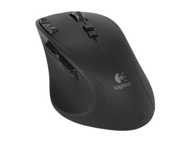 Recertified - Logitech Recertified 910-001436 G700 Black 13-Buttons Tilt Wheel USB RF Wireless Laser 5700 dpi Gaming Mouse