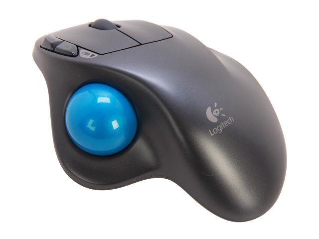 Recertified - Logitech Recertified 910-001799 M570 Black 5-button 1-wheel USB RF Wireless Laser Trackball
