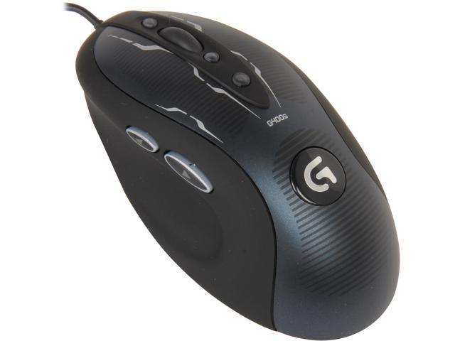 NeweggBusiness - Logitech G400s 910-003589 Black 8 Buttons 1 x Wheel Wired Optical dpi Mouse