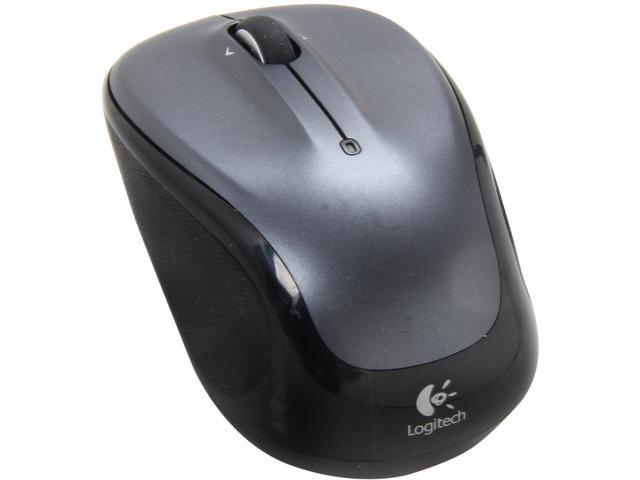 Recertified - Logitech Recertified 910-002136 M325 Dark Silver 5-Button Tilt Wheel USB RF Wireless Optical Mouse