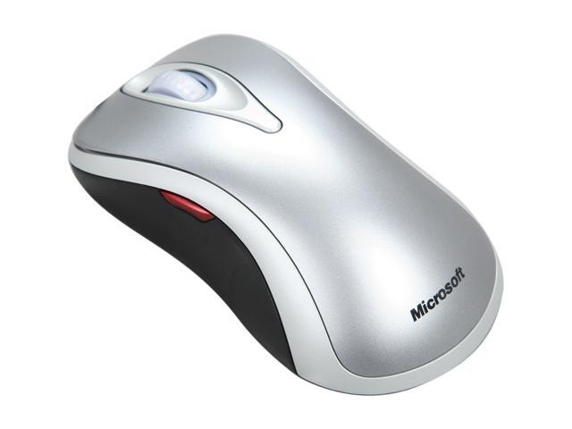 Microsoft D1T-00002 Silver Wired Optical Mouse