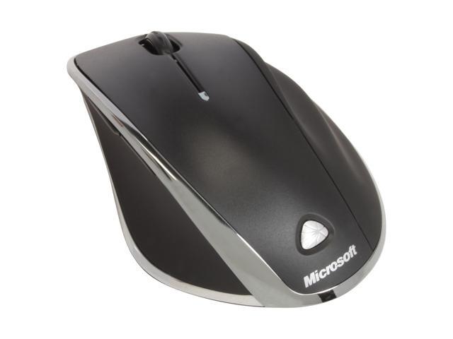 Microsoft KXA-00001 Black 24 GHz Wireless Laser Mouse 7000