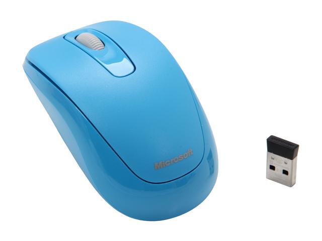 Microsoft L2 Mobile Mouse 1000 2CF-00031 Cyan Blue RF Wireless Mouse