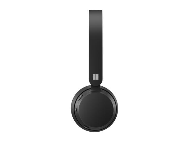  Microsoft Modern - Wireless Headset,Comfortable Stereo  Headphones with Noise-Cancelling Microphone, USB-A dongle, On-Ear Controls,  PC/Mac - Certified for Microsoft Teams,Black : Electronics