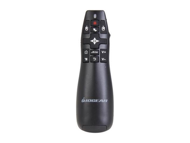 NeweggBusiness IOGEAR GME430R Red Point Pro 2.4GHz Gyroscopic Presentation Mouse with Laser Pointer