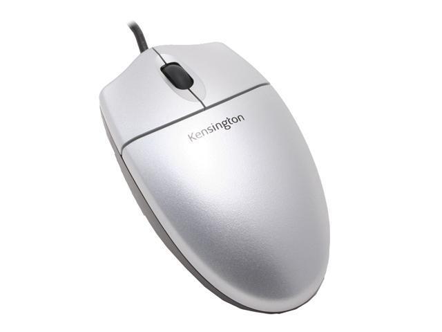 Kensington 72123 Silver Wired Optical Mouse