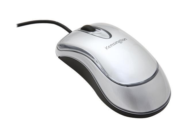 Kensington 72213 Silver Wired Optical Mouse