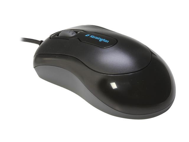 Kensington K72358US Black Wired Optical Mouse