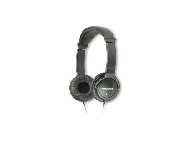 Kensington Black K33137 Circumaural Hi-Fi Headphones - Bulk Packed