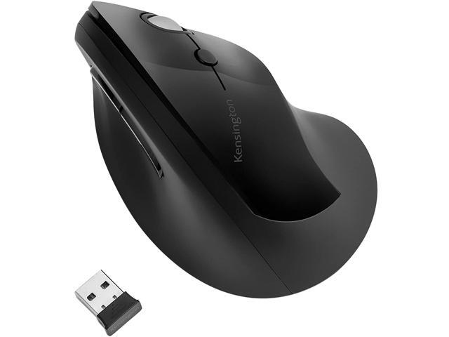 Kensington Pro Fit K75501WW Black RF Wireless Ergo Vertical Mouse
