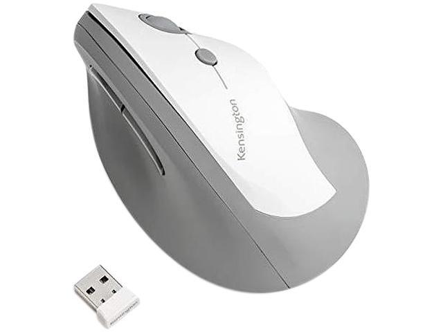 Kensington Pro Fit K75520WW Gray RF Wireless Ergo Vertical Mouse