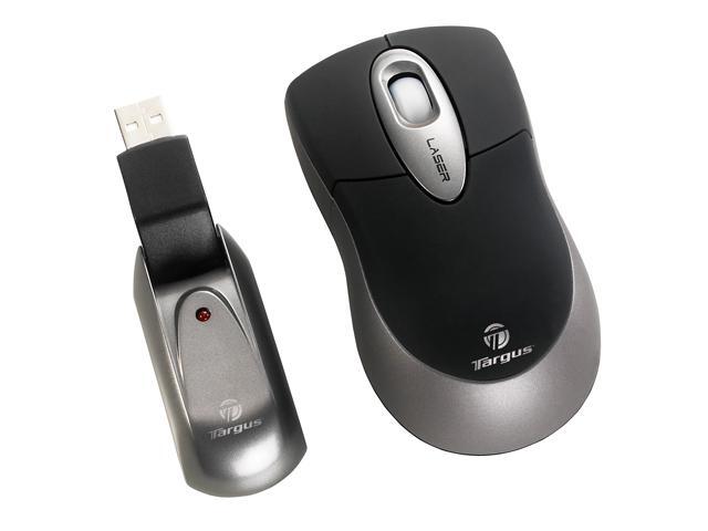 Targus Notebook Wireless AMW15US Black/Silver RF Wireless Laser Mouse