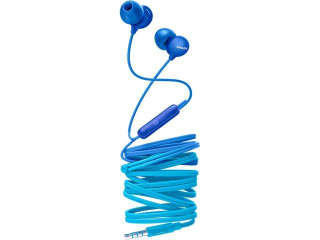 EAN 6951613981702 product image for Philips UpBeat SHE2405 In-Ear Headphones, In-line Mic - Transluscent Blue | upcitemdb.com