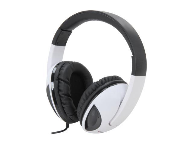 SYBA White OG-AUD63039 Circumaural Headphones and Accessories