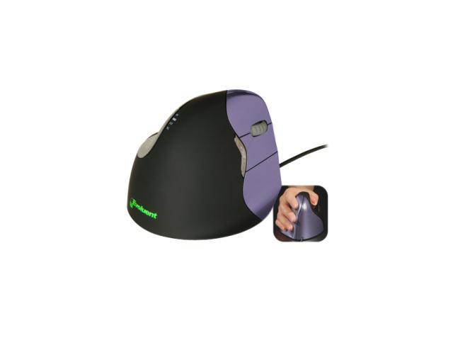 Evoluent Vertical Mouse 4 Small Right Handed Wired VM4S Purple Wired Laser VerticalMouse 4 Small