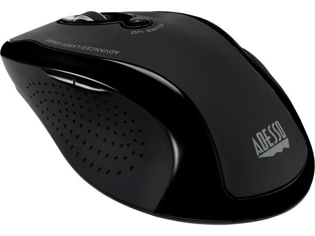 Adesso iMouseG25 24GHz RF Wireless ergonomic Laser scroll mouse