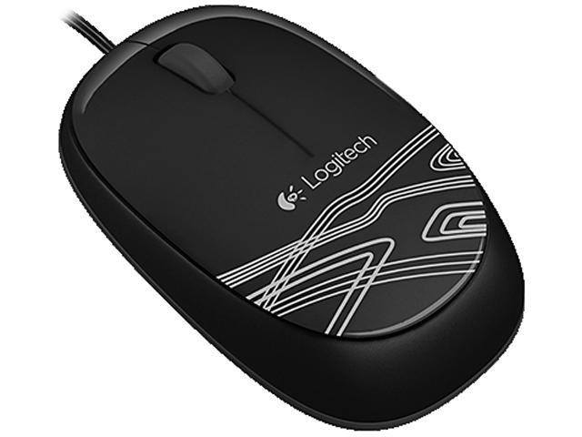 Logitech M105 910-002920 Black Wired Optical Mouse