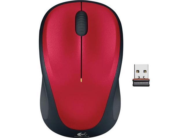 Logitech M235 (910-003412) Red RF Wireless Optical Mouse