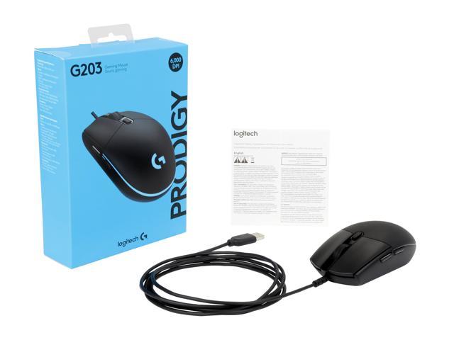 - Logitech G203 Prodigy 910-004842 1 x USB Optical 6000 Gaming Mice