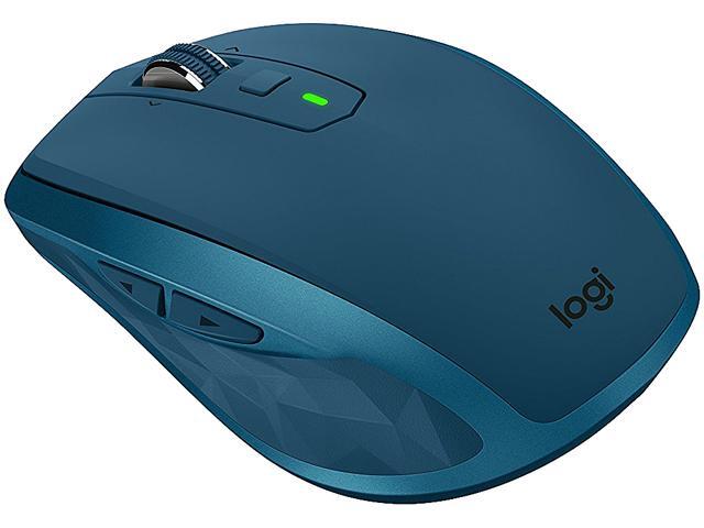 Logitech MX Anywhere 2S Wireless Mobile Mouse with Cross-Computer Control for Mac and Windows (Midnight Teal) 910-005151 Midnight Teal Bluetooth