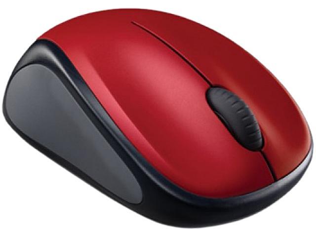Recertified - Logitech M325 910-002651 Red 5 Buttons Tilt Wheel USB RF Wireless Optical Mouse - Recertified