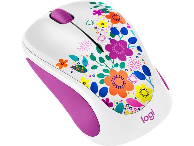 Logitech Design Collection 910-005839 RF Wireless Optical Mouse Spring Meadow