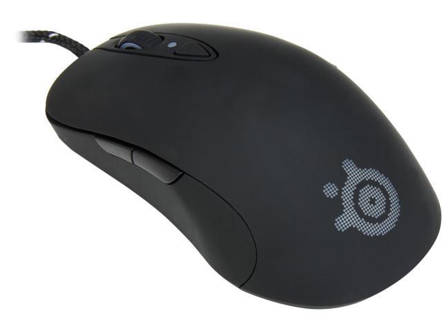 Recertified - SteelSeries Sensei RAW 62155 Rubberized Black Wired Laser Gaming Mouse