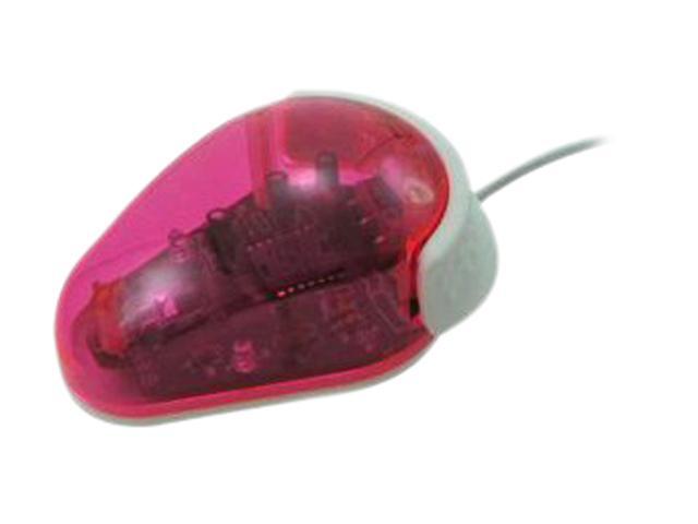 Ergoguys RTM-082 Pink Wired Optical One Button Kids Computer Mouse