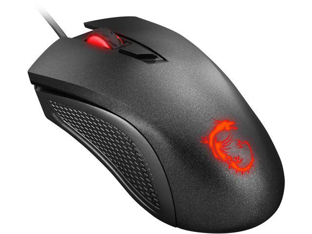 MSI Clutch GM10 Wired Optical Gaming Mouse - Black