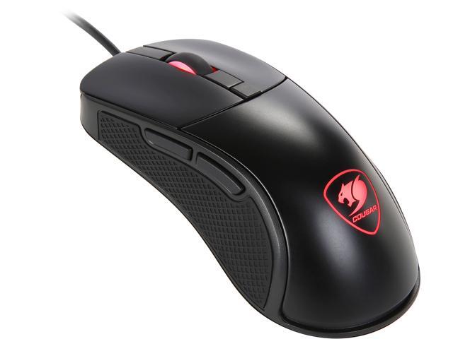 COUGAR Surpassion Black 1 x Wheel USB Wired Optical Gaming Mouse