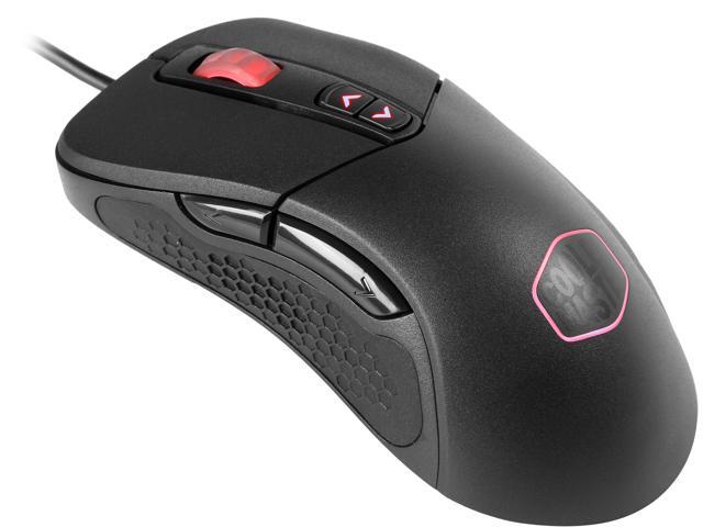 Cooler Master MasterMouse MM530 Ergonomic Gaming Mouse with Precision 12000 DPI Sensor and Durable PBT Buttons w/ Omron Switches