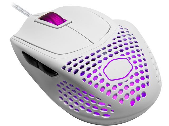 COOLER MASTER MM720 MM-720-WWOL2 White Glossy Wired Optical Gaming Mouse