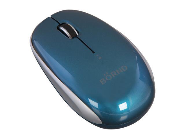 BORND C170B Blue Bluetooth Wireless Optical Mouse