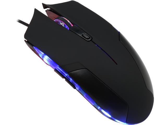 Orange MOUC093NB Noble Black Wired Optical LED Gaming Mouse