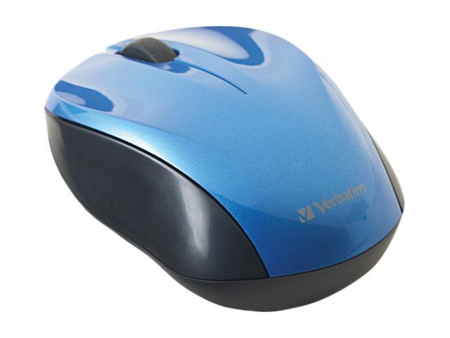Verbatim 97668 Blue RF Wireless Optical Nano Notebook Mouse