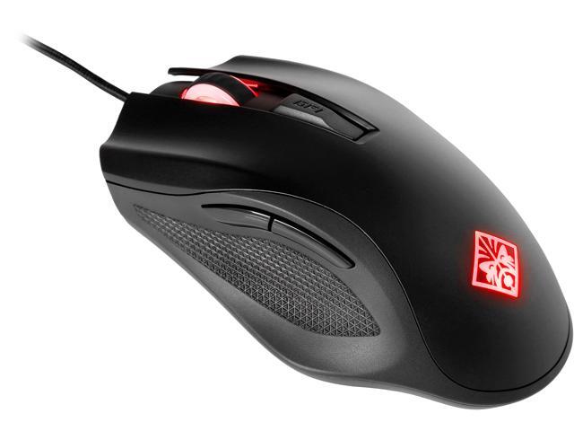 OMEN by HP Mouse 600 Wired Optical Gaming Mouse with 6 Buttons 12000 dpi RGB Backlit LED