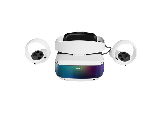 NeweggBusiness - DPVR E4 (White) PCVR PC Gaming - 120hz Refresh
