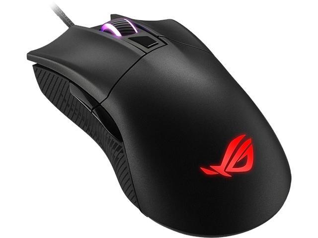 ASUS ROG GLADIUS II CORE 90MP01D0-B0UA00 Black Wired Optical Gaming Mouse