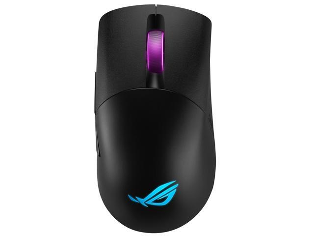 ASUS ROG Keris Wireless 90MP0230-B0UA00 Black Wireless RF24G + Bluetooth 42 + Wired USB20 Optical Gaming Mouse