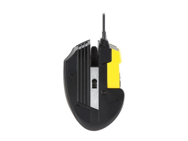 Corsair Scimitar Pro RGB MMO 16,000 DPI Optical Sensor 12 Programmable Side  Buttons Gaming Mouse - Yellow 