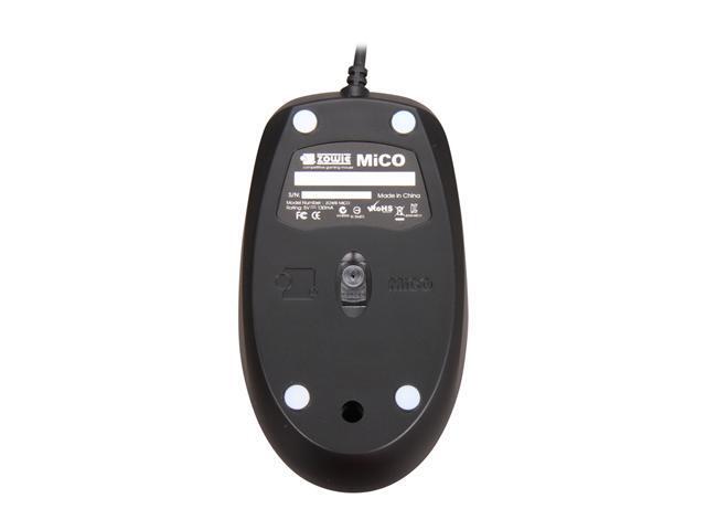 NeweggBusiness - ZOWIE GEAR MiCO Black 3 Buttons 1 x Wheel USB