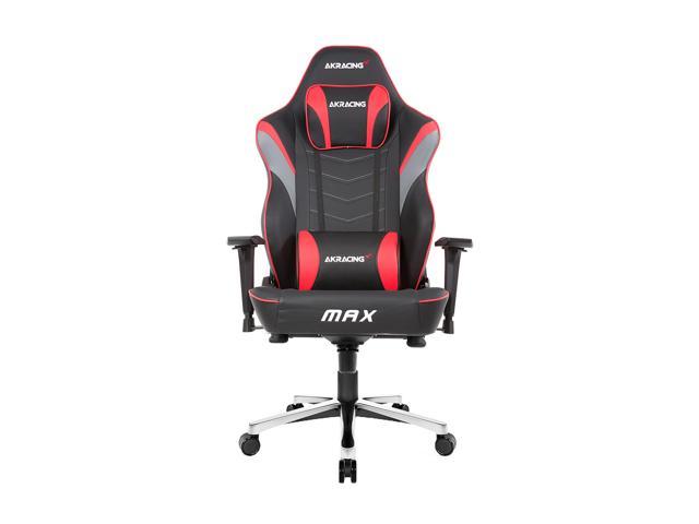 NeweggBusiness AKRACING AK MAX BK RD Max Gaming Chair