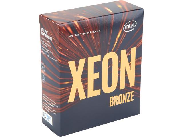 - Intel Xeon Bronze 3204 Cascade 1.9 GHz 8.25MB L3 LGA 3647 85W Server Processor